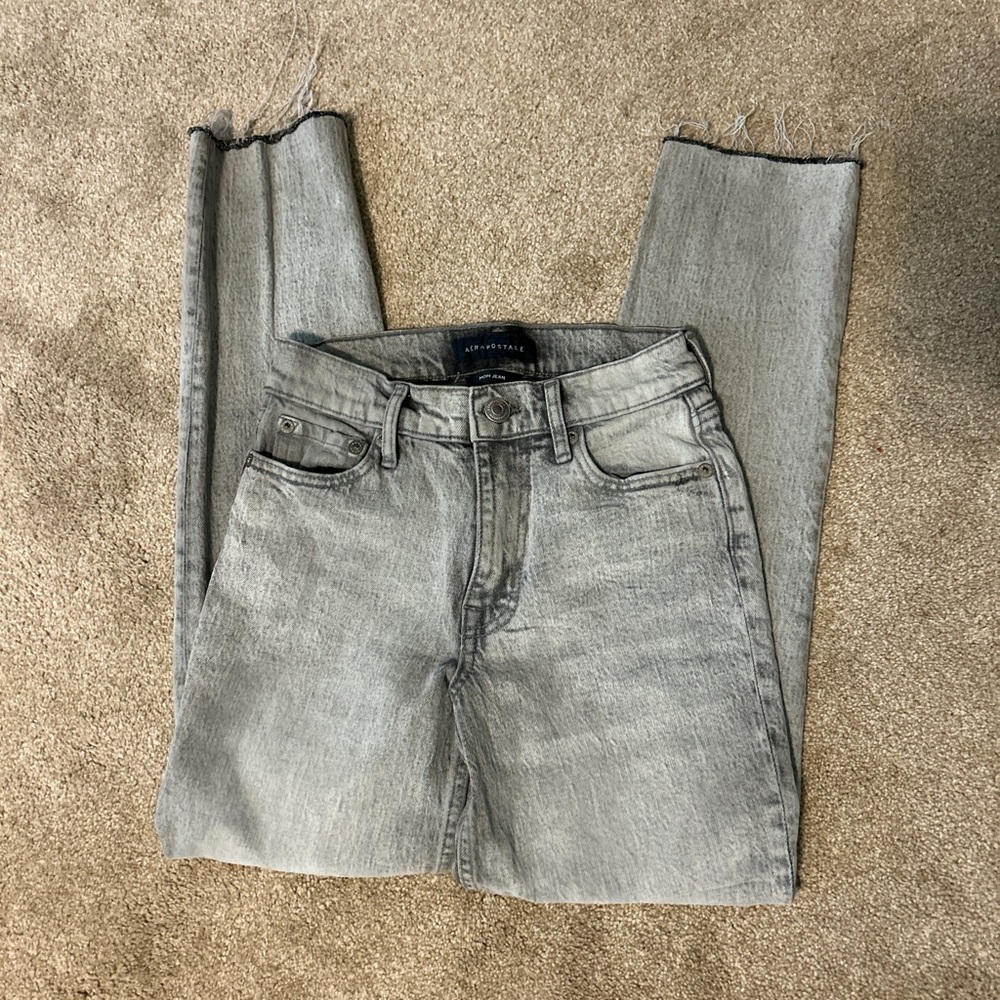 Aeropostale Gray Women Jeans